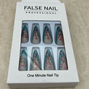Press on nails fashion nails‎ beautiful nails quick easy sexy cherry blossom